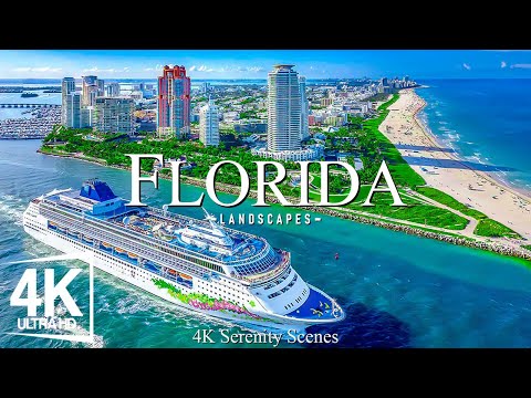 Florida 4K • Discovering the Sunny Beaches and Vibrant Culture of the Sunshine State