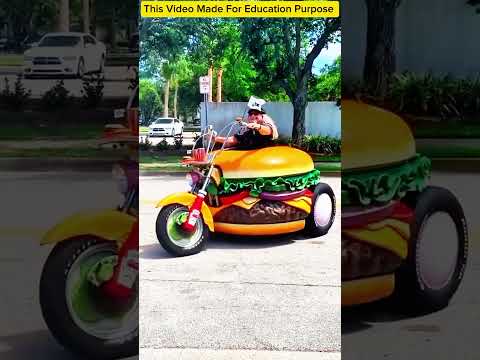 Amazing bike! Bike like a burger, #shorts