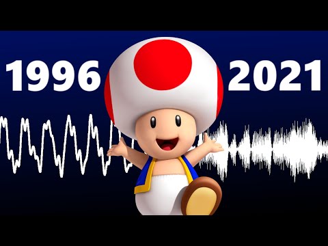 Why doesn't Toad's voice sound like it used to?