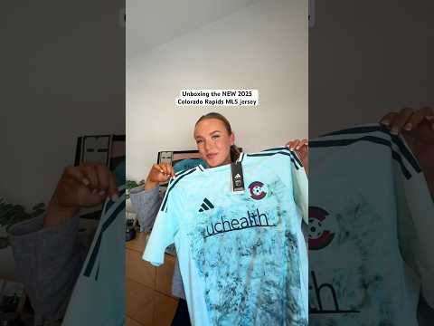 Unboxing the NEW 2025 Rapids MLS jersey #mls #soccer #soccerjersey