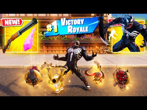 VENOM vs NEW 3 MEDALLIONS & MYTHIC’S CHALLENGE (FORTNITE CHAPTER 6)