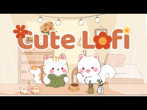 Cute Lofi 🌟🎉Lofi Kitty🎊 Lofi Journey into the New Year🎆1 Hr Songs🌟 Relax, Focus, Chill