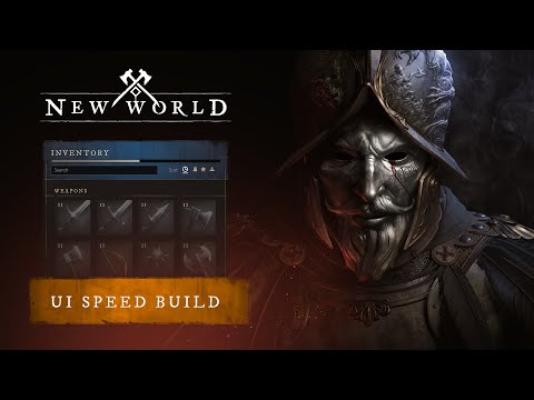 Game UI - New World Game UI Amazon Games Photoshop UI Tutorial