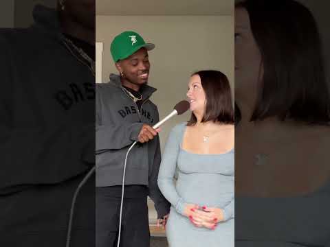 pregnant with baby #3 interview 😝