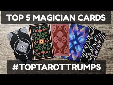 MY TOP 5 MAGICIAN CARDS #TopTarotTrumps VR to @musingsbymascha  THE MAGICIAN (1/21)