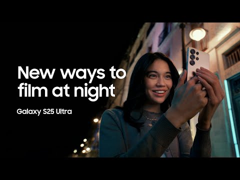 Galaxy AI | Nightography video | Samsung Galaxy S25 Ultra