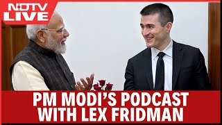 PM Modi Podcast With Lex Fridman | PM Modi LIVE | Lex Fridman | PM Modi's Podcast With ‪Lex Fridman