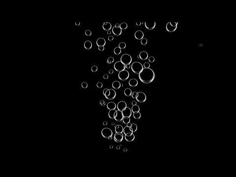 [1 Hour] Black screen Bubbles in 4k. Realistic Bubbles for video effects in 4k. Free video effect.