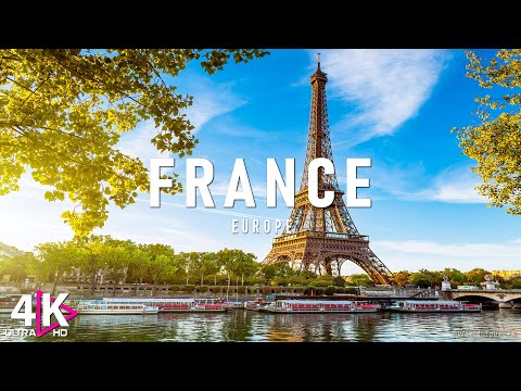 France 4K - Scenic Relaxation Film With Calming Music