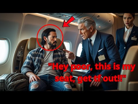 Man Mocks Keanu Reeves on First-Class Flight – Instantly Regrets It!