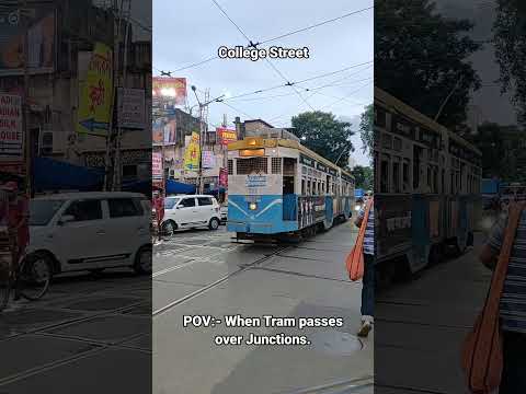 Tram Dancing! #calcutta #calcuttatrams #tramlines #kolkatatrams #trams #tram #kolkata #india