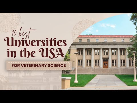 10 Best Universities in USA for Veterinary Science