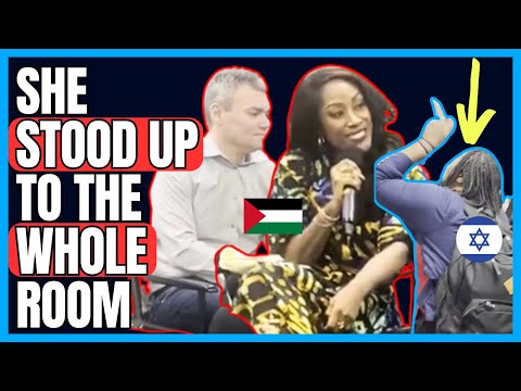 Christian Woman TEARS APART PRO-HAMAS Author At Anti-Israel Book Event