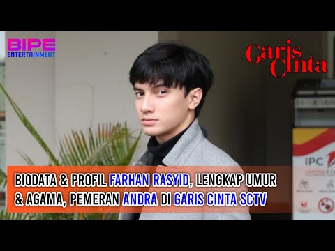 Biodata & Profil Farhan Rasyid, Lengkap Umur & Agama, Pemeran Andra di Garis Cinta SCTV