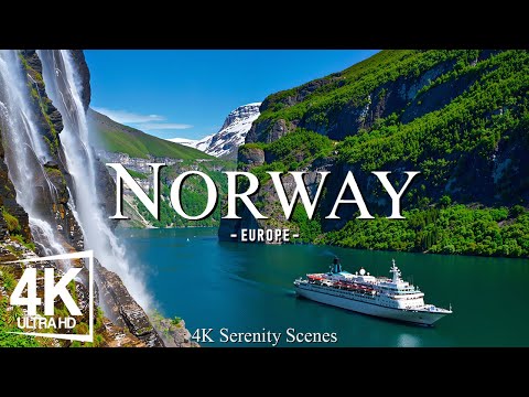 Norway 4K - Breathtaking Fjords & Relaxing Piano Music | Scenic Drone Footage