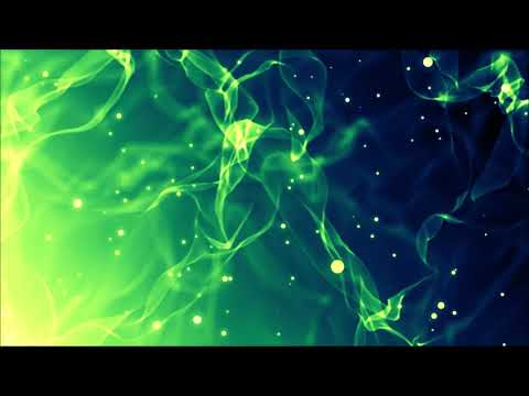 Green Energy Smoke Looping Background - Free Motion Graphic Screensaver HD