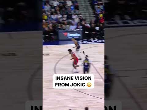 In the blink of an eye, Nikola Jokic LAUNCHES the full court dime 👀☄️