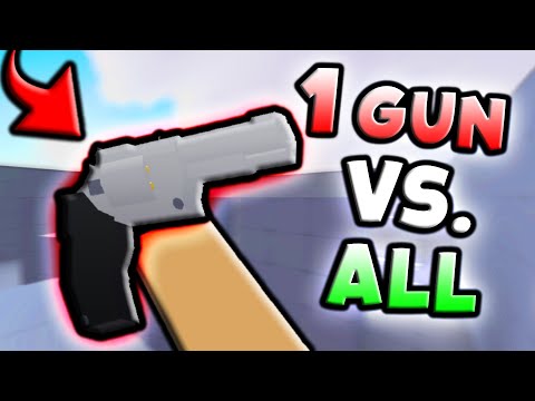 CAN I BEAT PROS in RIVALS using ONLY a REVOLVER?? | ROBLOX