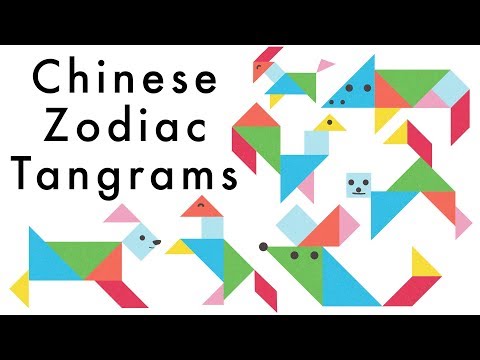 Chinese New Year Tangram Zodiac Animals | Fun & Easy Tangram Puzzles for Kids