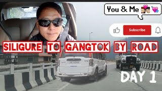 Siliguri to gangtok by road || Siliguri to gangtok road trip by car  || Gangtok tour @Nizu2466