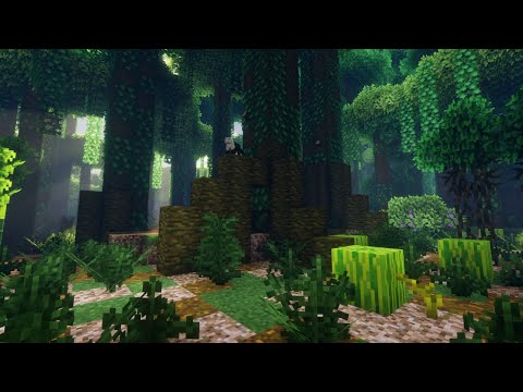 Serene Minecraft Jungle Ambience | 1 Hour of Minecraft Music & Calming Nature