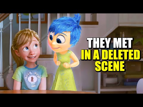 The original plot of Inside Out of Riley and Joy meeting