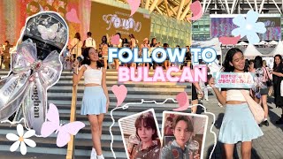 concert vlog 💎 seventeen follow to bulacan • freebies, caratzone, fancams, first stadium experience