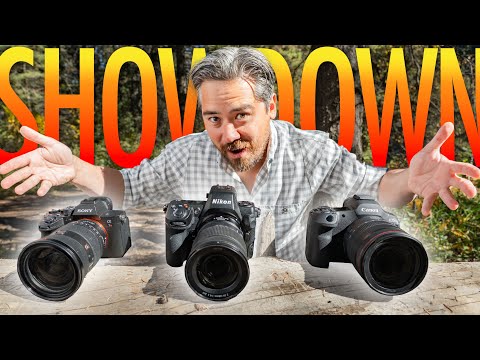 Canon R5 Mark II vs Nikon Z8 vs Sony a7R V: High Resolution RUMBLE!