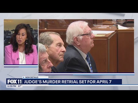 Retrial date set for California judge accused of killing wife