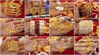 Matro 1 Gram Theke Biyer Sob Rokom Goyna o Gold Jewellery | Earrings/Necklace/Choker/Angti/Bala 26