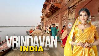 Explore VRINDAVAN MATHURA INDIA - City of Krishna 🇮🇳 Walking tour