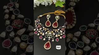 Beautiful Kundanstone high quality set  #jewellery #highjewellery #necklace #kundan #kundanjewellery