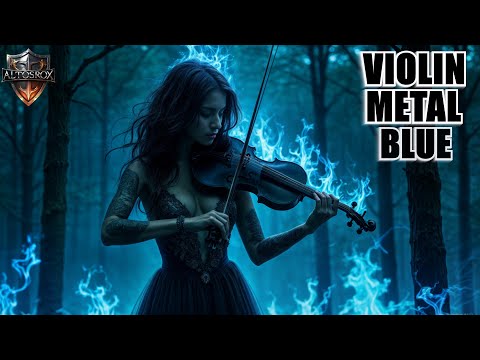 METAL + VIOLIN SOLO  PIANO MUSIC🎻May the blue remind you that each day is a new chance