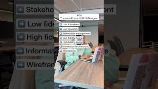 What I do as a UX Product Designer #uxdesigner #productdesign #userexperiencedesign