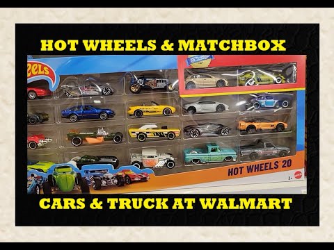 Buying Toys In Walmart - Hot Wheels & Matchbox Cars - Trucks - Die Cast Toy -