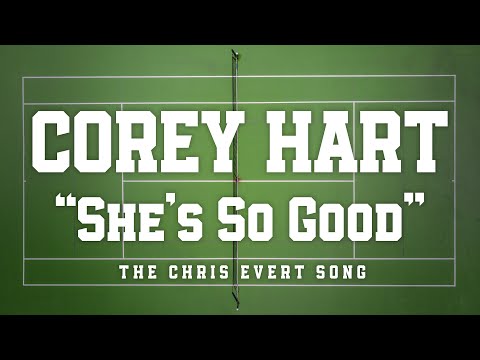 Corey Hart -  "She's So Good" (The Chris Evert Song) (Official Lyric Video)