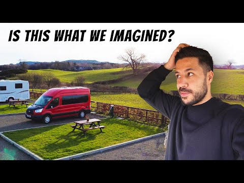 First Attempt at van life in the UK (Vanlife Scotland - Glasgow to Glencoe)