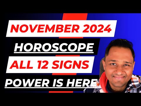 Most Impactful November 2024 Horoscope - All 12 Ascendants #novemberhoroscope #november