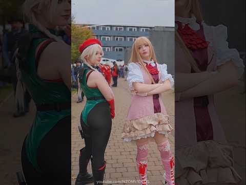 Lili Tekken 8 cosplay & Cammy Streetfighter 6 #shorts