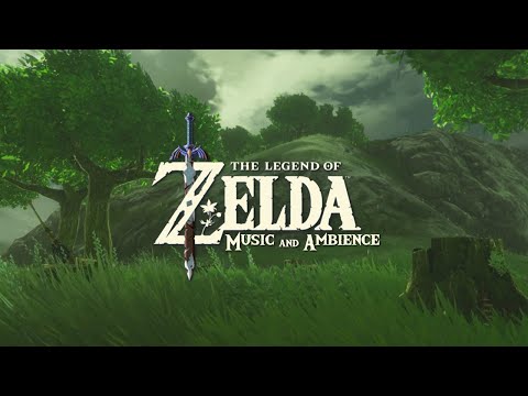 Relaxing Zelda Music to relax/study/work/game to lift your mood w/ rain ambience