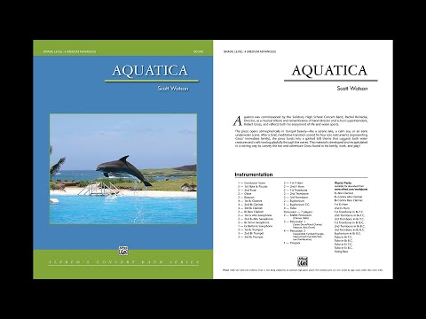 Aquatica, by Scott Watson – Score & Sound