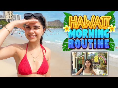 MORNING ROUTINE in Hawaii!