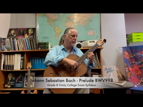 Johann Sebastian Bach's Prelude BWV998 - Trinity 8th Grade Syllabus Study