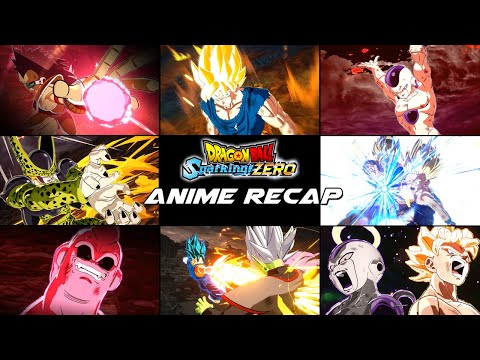 Dragon Ball: Sparking! Zero - Anime Recap With Super & Ultimate Attacks - 4k 60FPS