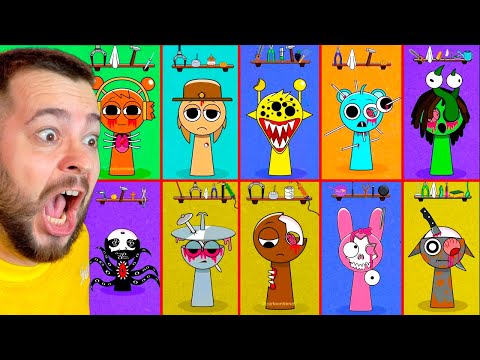 😱 О БОЖЕ❗️ПОМОГИ СПРУНКИ ВЫЖИТЬ 🔪 ТОП 20 Incredibox Sprunki АНИМАЦИИ