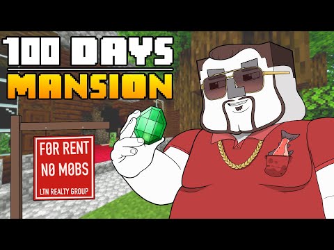 100 Days - [Minecraft MANSION]