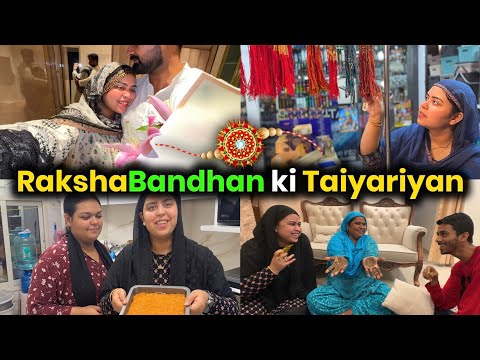 Rakshabandhan ki Taiyari 🎀 | 1st time KUNAFA banaya lekin ?  😒