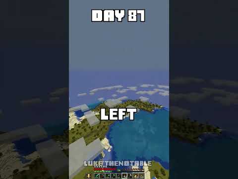 100 Days - [Minecraft Shorts] - Day 87 #minecraft #100days