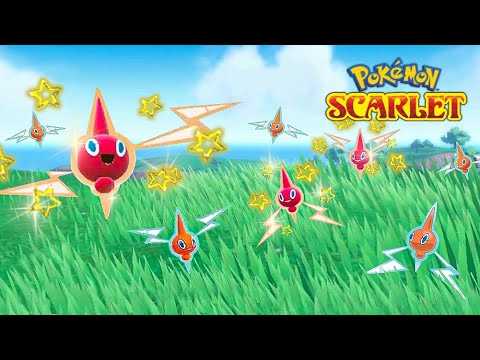 Shiny Rotom in Pokemon Scarlet & Violet