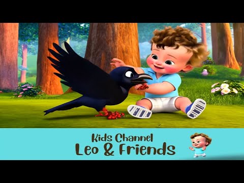 Baby Leo and the Lost Crow 🦅 | Fun Kids Song About Friendship & Nature 🌲🎶